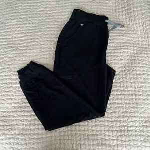 BLACK ZAMORA JOGGER HIGH WAISTED